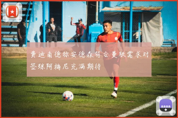 费迪南德称安德森符合曼联需求对签琼阿梅尼充满期待